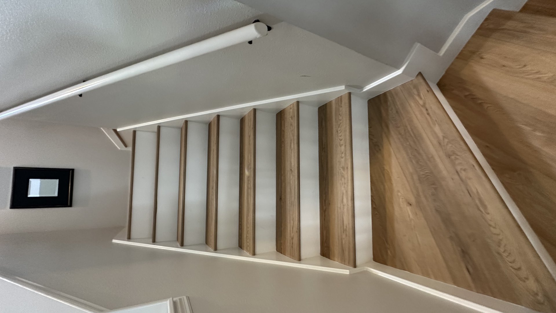 Luxury European White Oak hardwood flooring installation by Triangle Flooring
